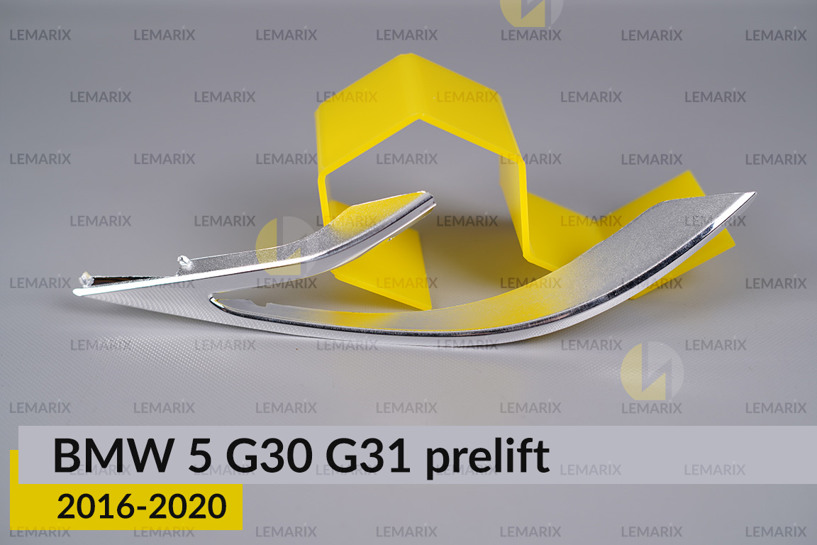Хромована накладка покажчик повороту BMW 5 G30 G31 (2016-2020) дорест права