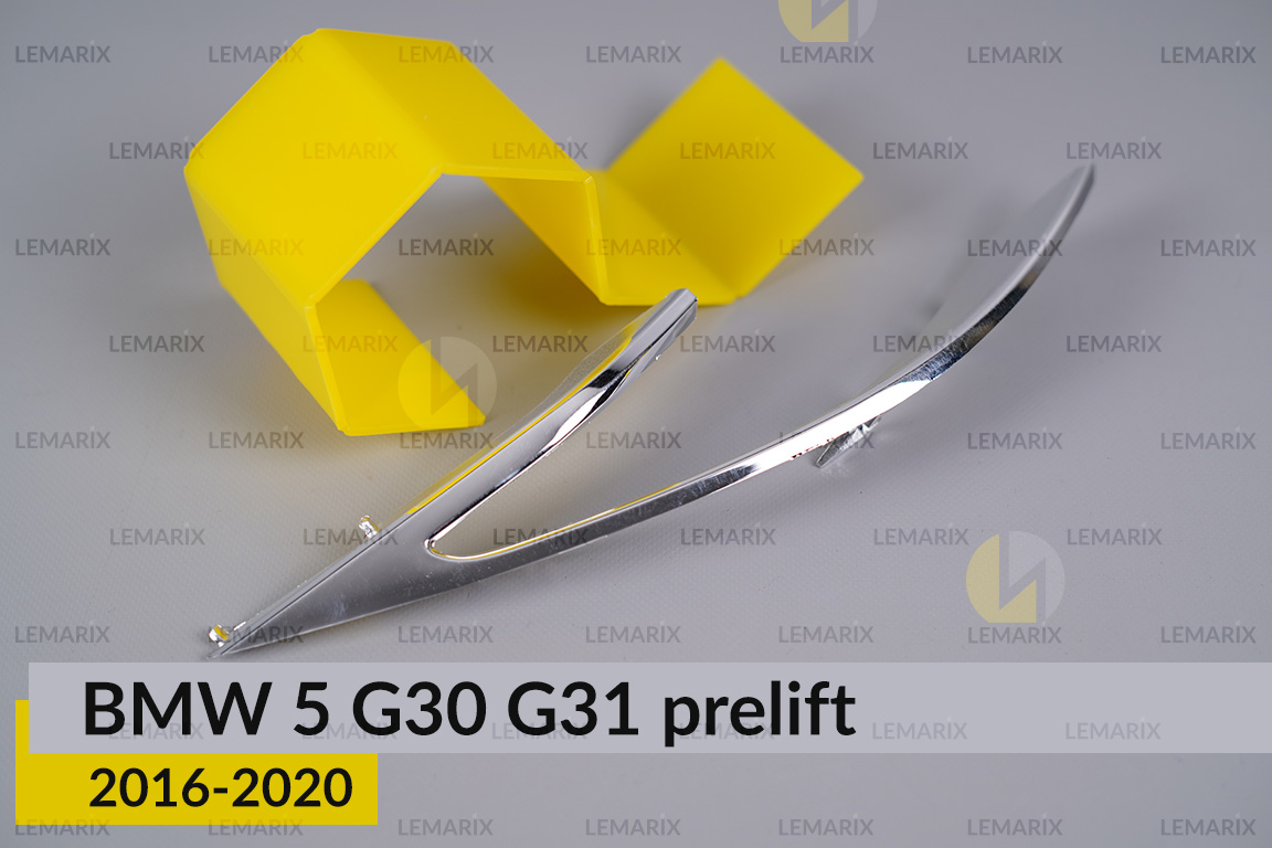 Хромована накладка покажчик повороту BMW 5 G30 G31 (2016-2020) дорест права