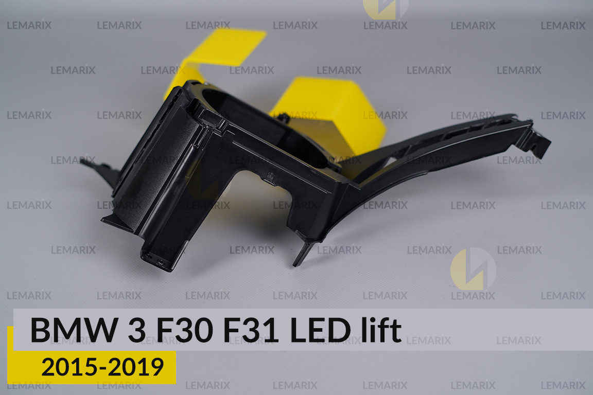 Декоративна маска мала зовнішня BMW 3 F30 F31 LED (2015-2019) рест ліва