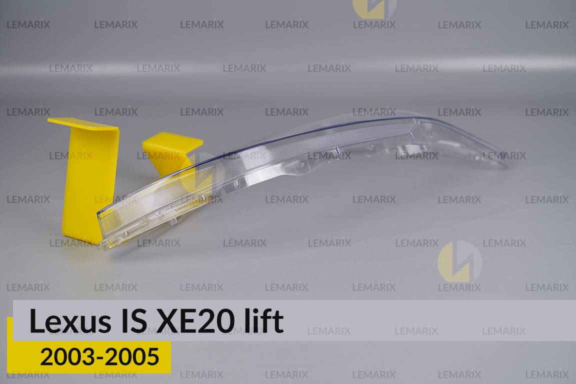 Скло фари Lexus IS XE20 (2003-2005) рест праве