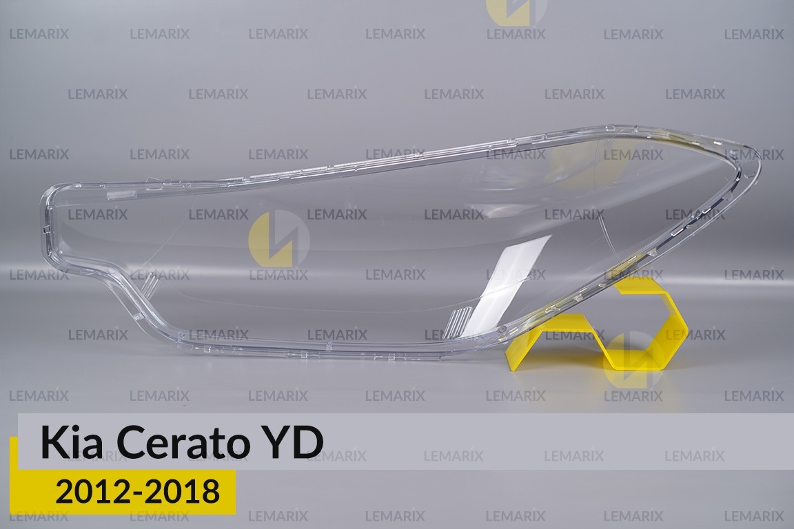 Скло фари Kia Cerato YD (2012-2018) праве