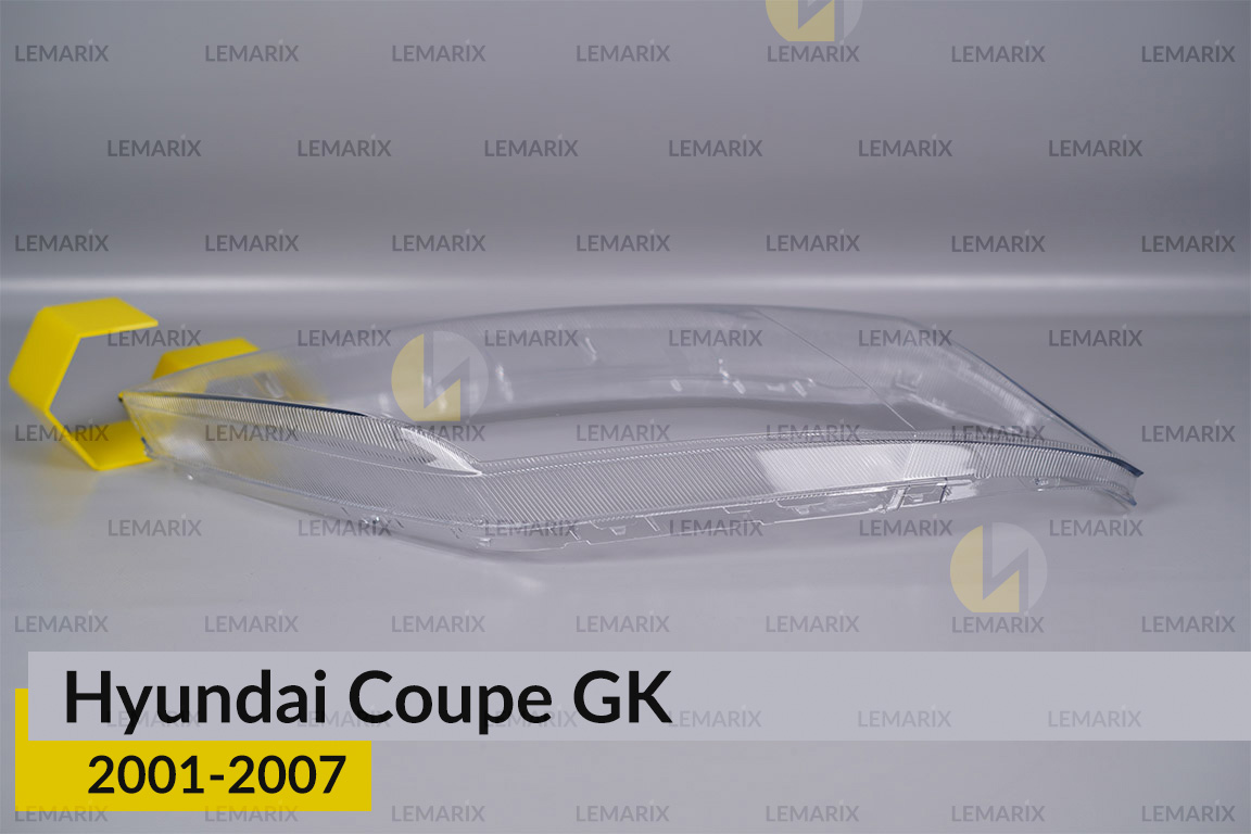 Стекло фары Hyundai Coupe GK (2001-2007) правое