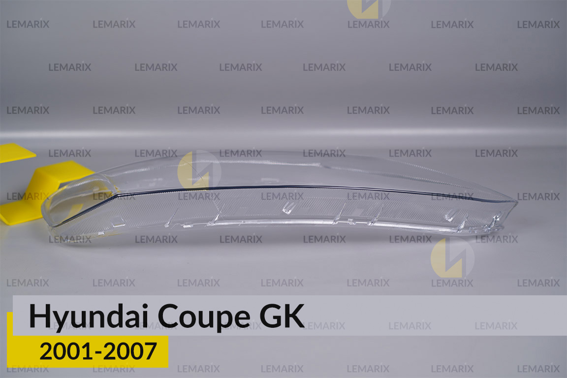 Стекло фары Hyundai Coupe GK (2001-2007) правое