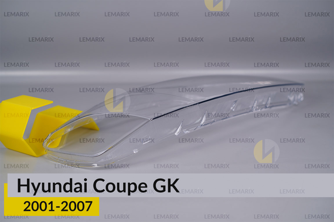 Стекло фары Hyundai Coupe GK (2001-2007) правое
