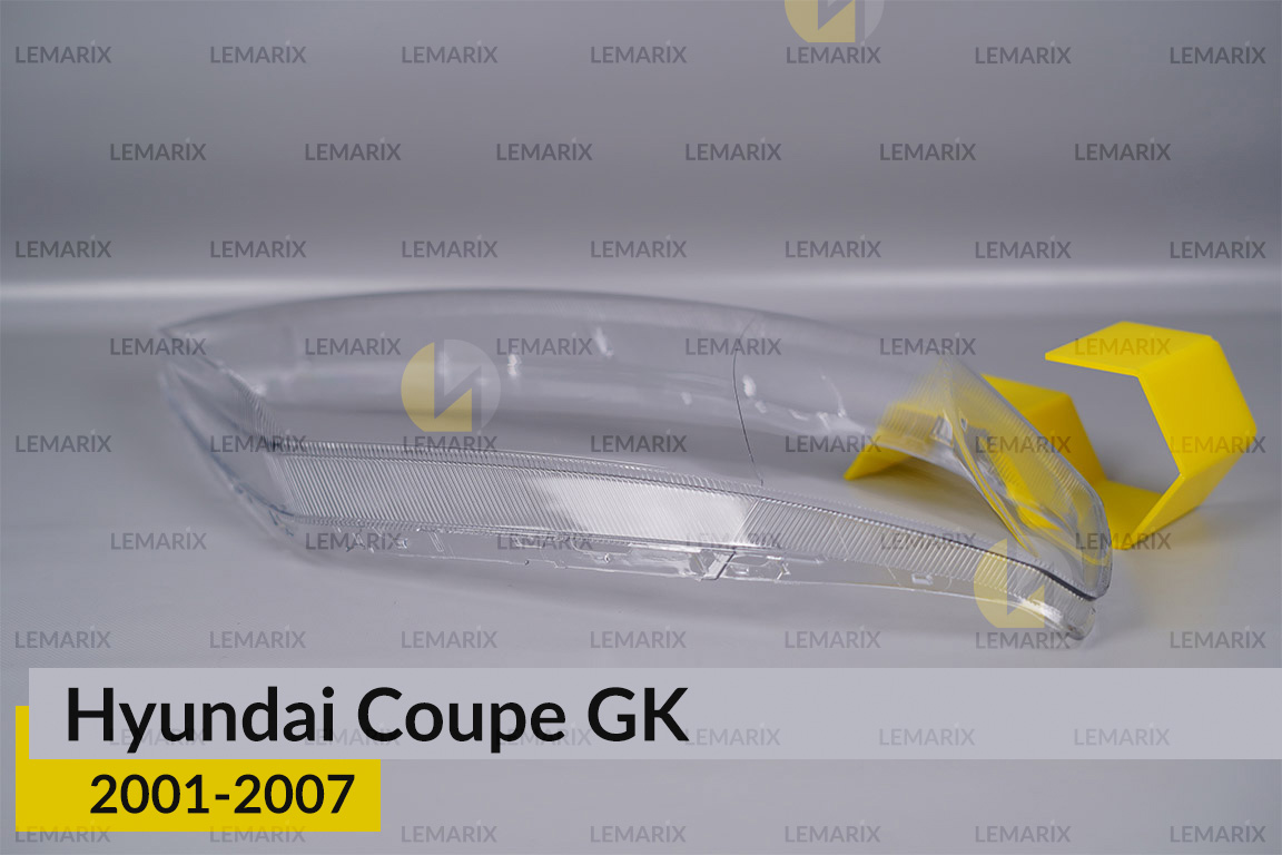 Стекло фары Hyundai Coupe GK (2001-2007) правое