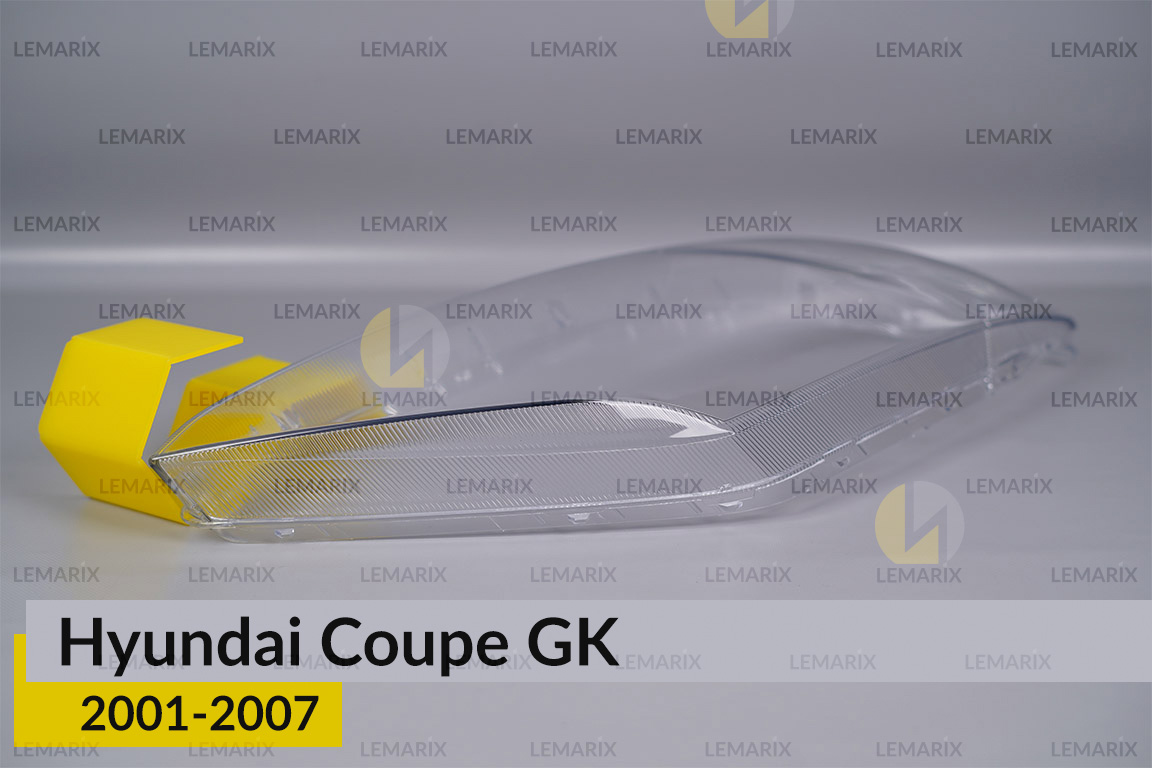 Стекло фары Hyundai Coupe GK (2001-2007) правое