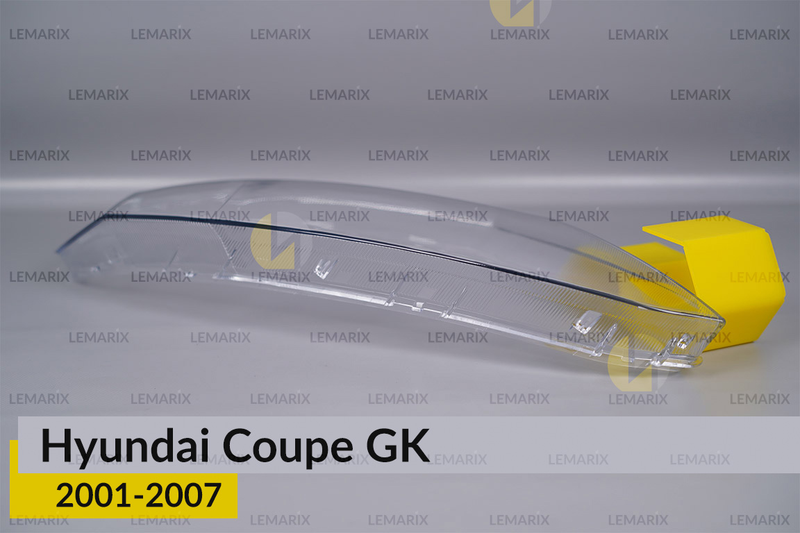 Стекло фары Hyundai Coupe GK (2001-2007) правое