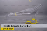 Скло фари Toyota Corolla E210 EUR (2018-2026) ліве
