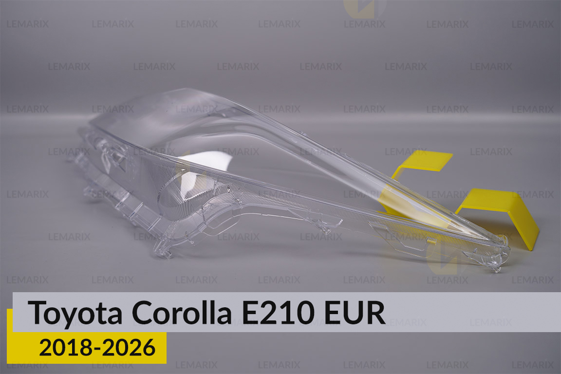 Скло фари Toyota Corolla E210 EUR (2018-2026) ліве