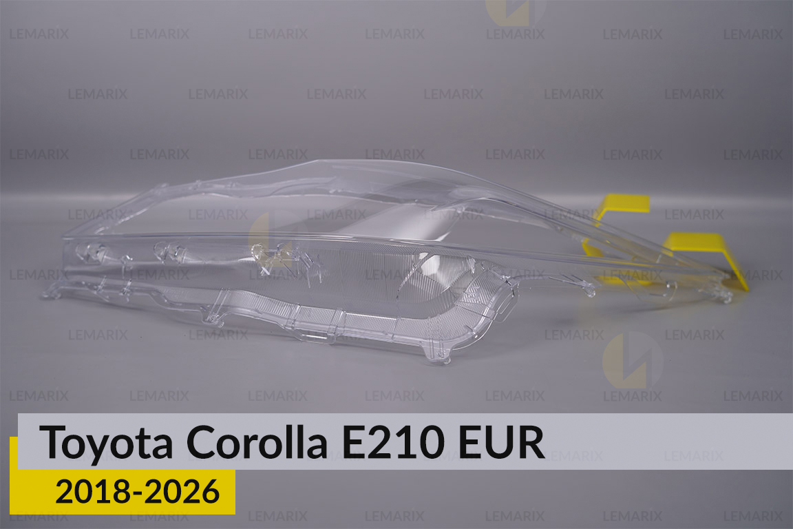 Скло фари Toyota Corolla E210 EUR (2018-2026) ліве