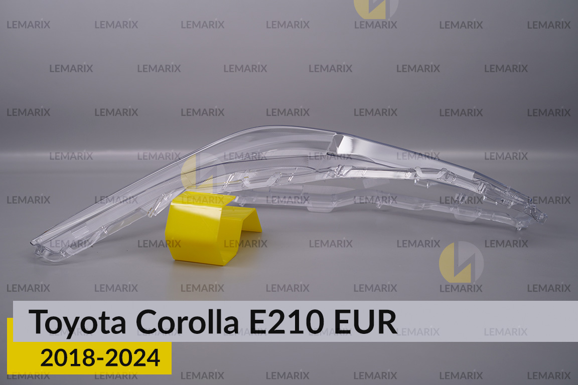 Скло фари Toyota Corolla E210 EUR (2018-2026) ліве