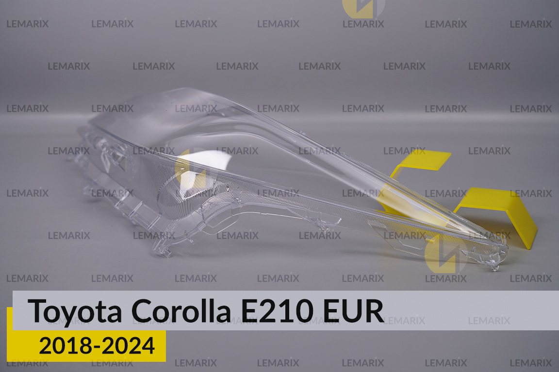 Скло фари Toyota Corolla E210 EUR (2018-2026) ліве
