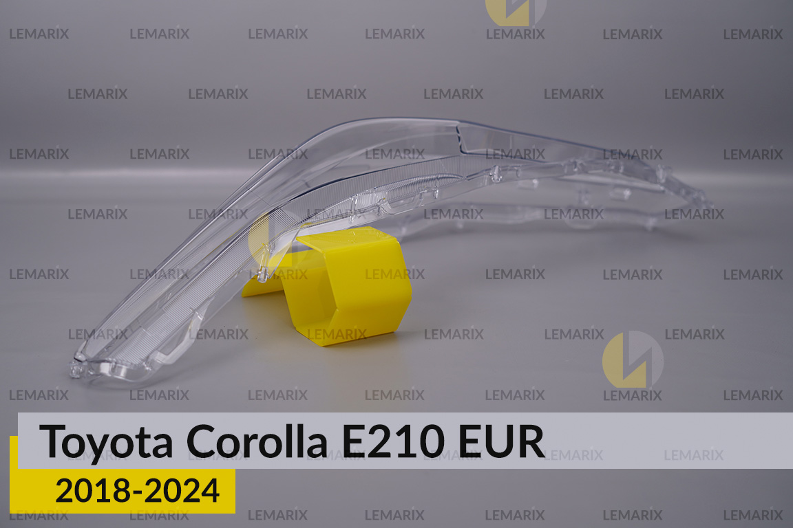 Стекло фары Toyota Corolla E210 EUR (2018-2026) левое