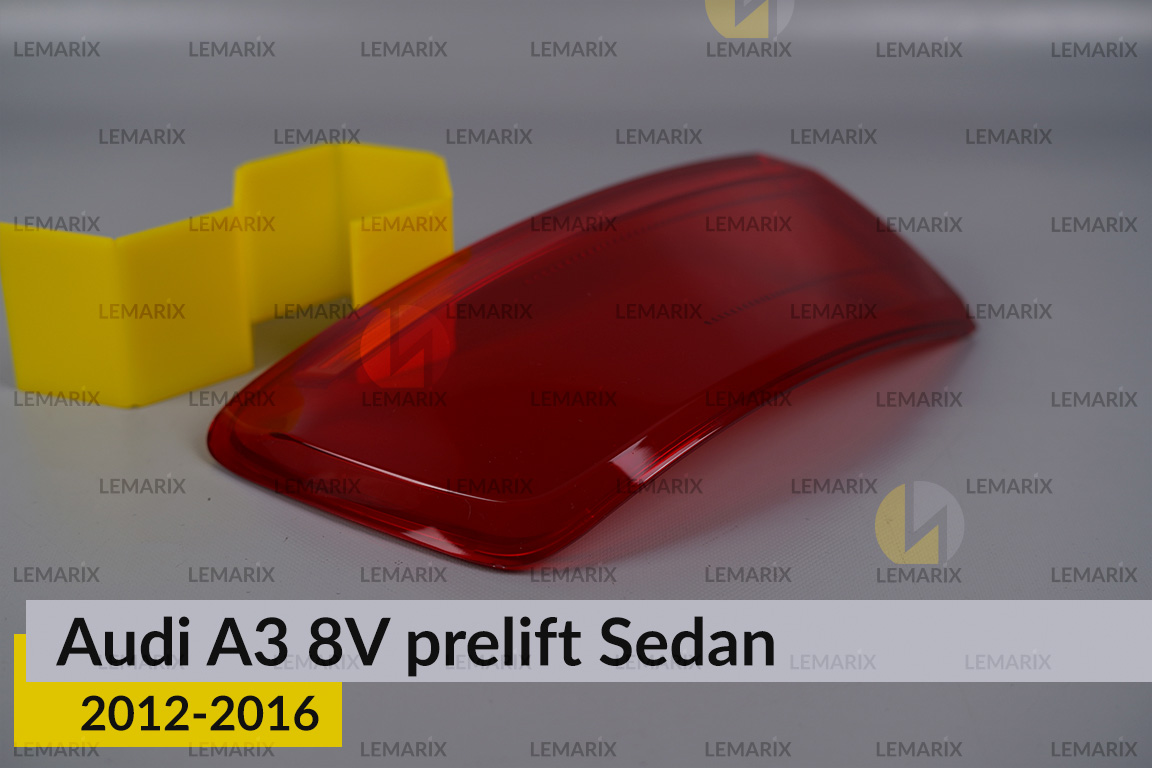 Скло заднього ліхтаря зовнішнє в крилі Audi A3 8V Sedan (2012-2016) дорест ліве