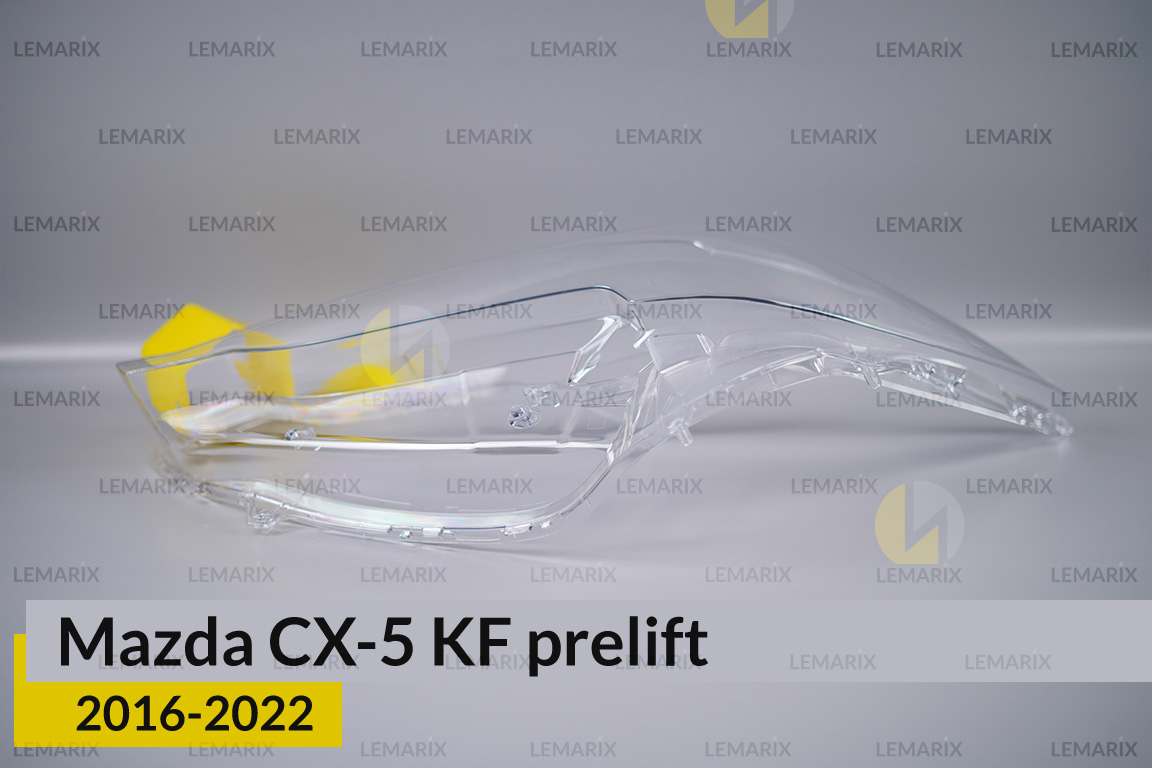 Скло фари Mazda CX-5 KF (2016-2022) дорест ліве