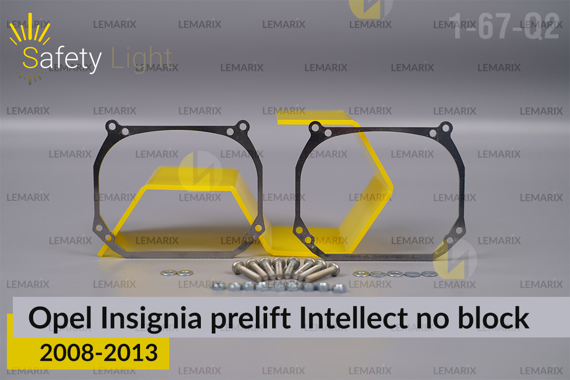 Перехідна рамка для Opel Insignia Intellect no block (2008-2013) дорест