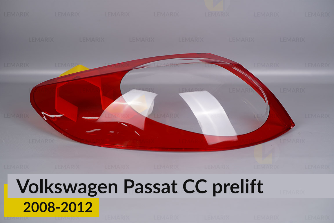 Скло заднього ліхтаря зовнішнє в крилі VW Volkswagen Passat CC (2008-2012) дорест ліве