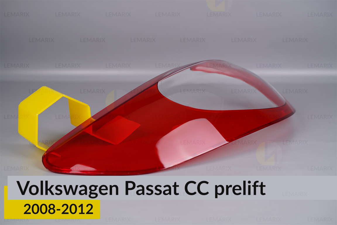 Скло заднього ліхтаря зовнішнє в крилі VW Volkswagen Passat CC (2008-2012) дорест ліве