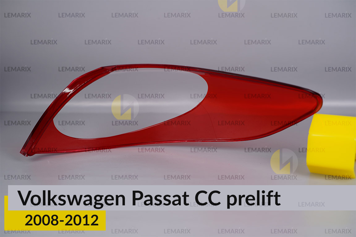 Скло заднього ліхтаря зовнішнє в крилі VW Volkswagen Passat CC (2008-2012) дорест ліве