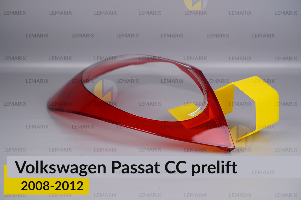 Скло заднього ліхтаря зовнішнє в крилі VW Volkswagen Passat CC (2008-2012) дорест ліве