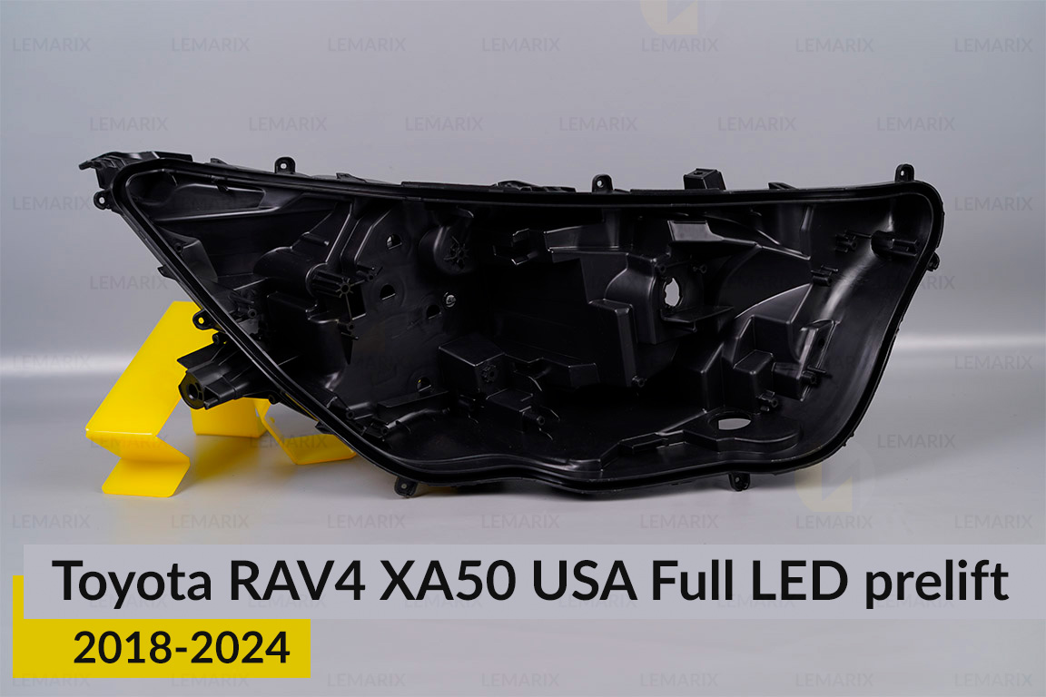 Корпус фари Toyota RAV4 XA50 USA Full LED (2018-2026) дорест правий