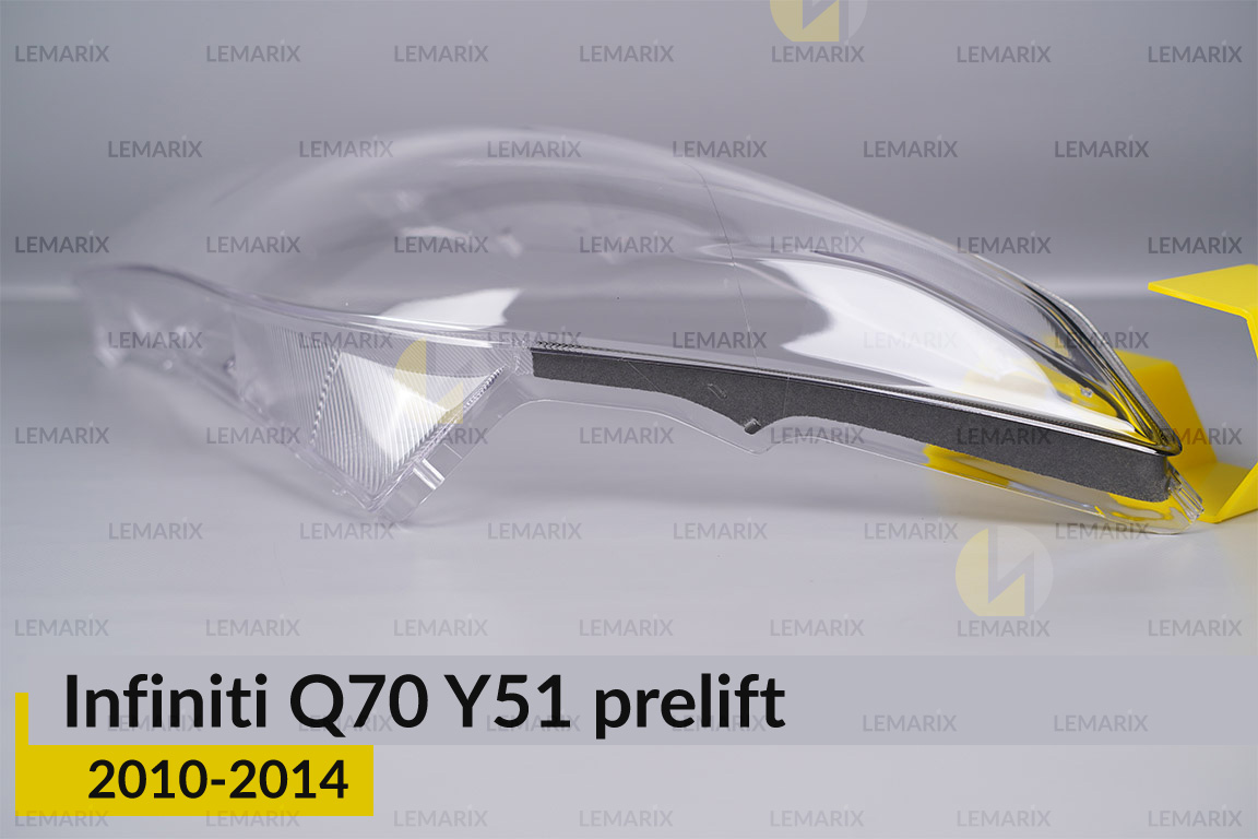 Скло фари Infiniti Q70 Y51 (2010-2014) дорест ліве