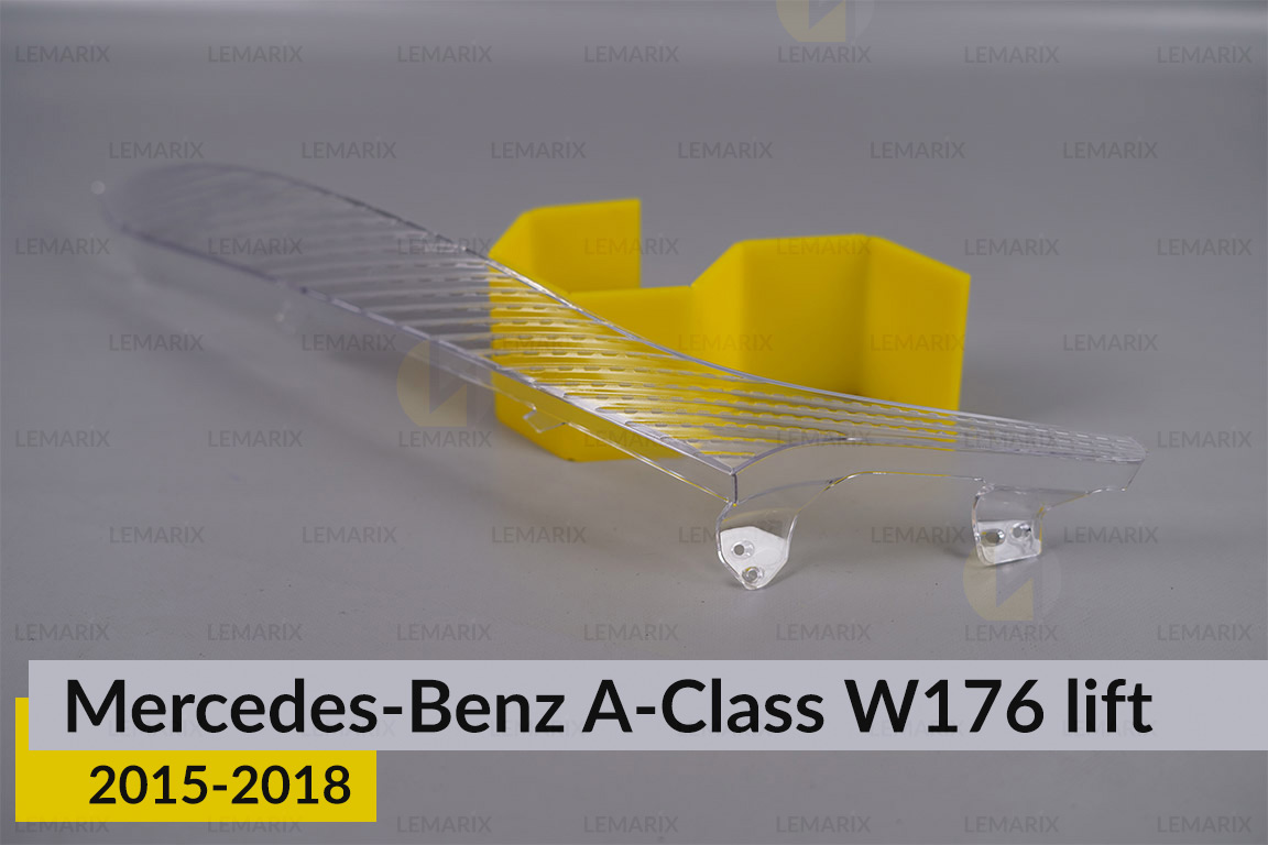 Декоративний абажур фари верхній Mercedes-Benz A-Class W176 (2015-2018) рест лівий