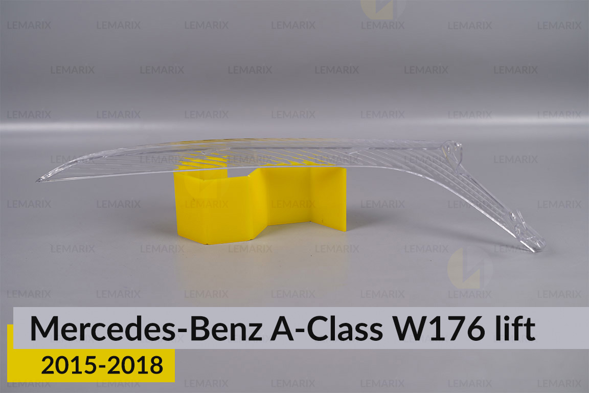 Декоративний абажур фари верхній Mercedes-Benz A-Class W176 (2015-2018) рест лівий