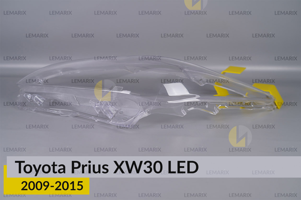 Скло фари Toyota Prius XW30 LED (2009-2015) ліве