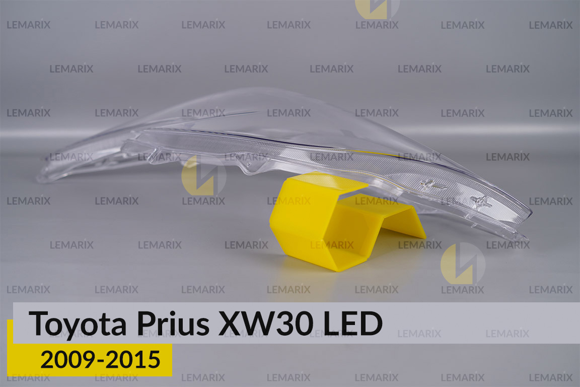Скло фари Toyota Prius XW30 LED (2009-2015) ліве