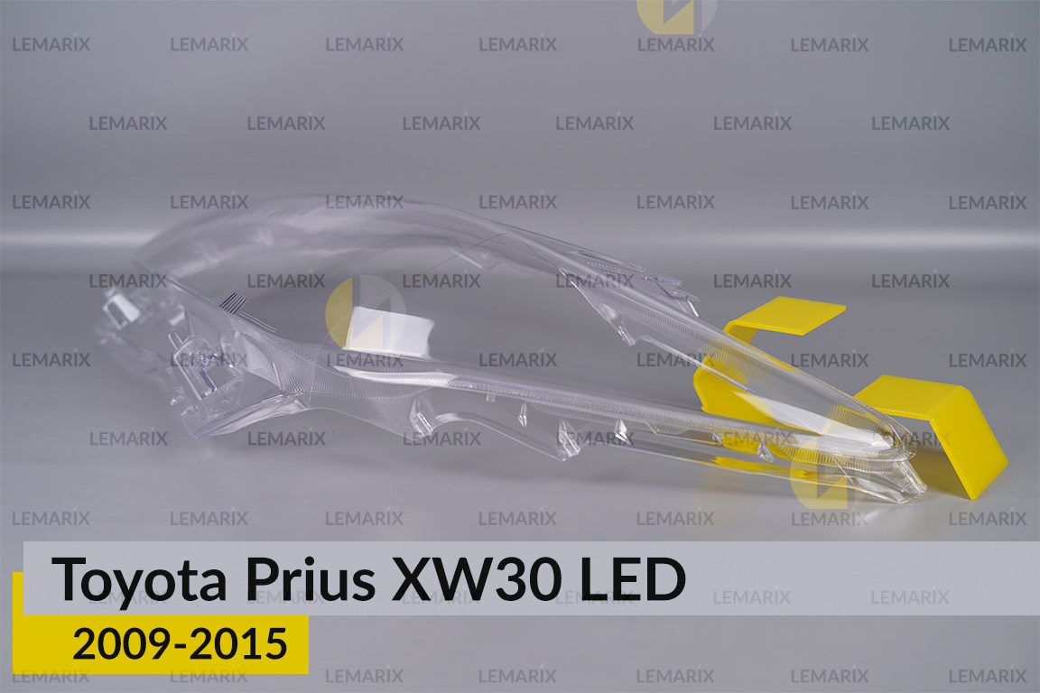 Скло фари Toyota Prius XW30 LED (2009-2015) ліве