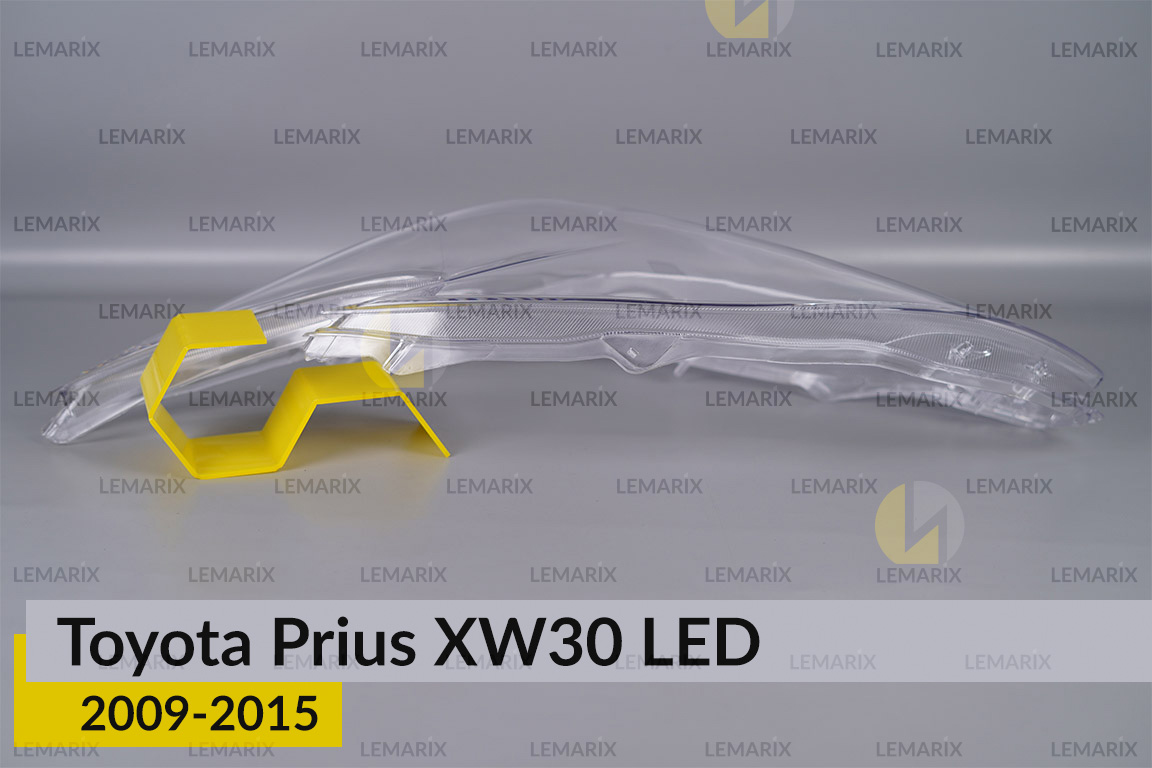 Скло фари Toyota Prius XW30 LED (2009-2015) ліве