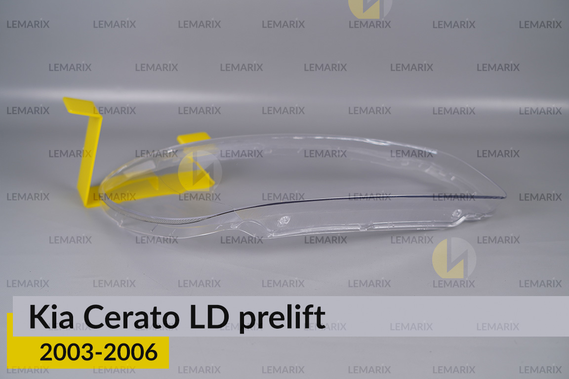 Скло фари Kia Cerato LD (2003-2006) дорест праве