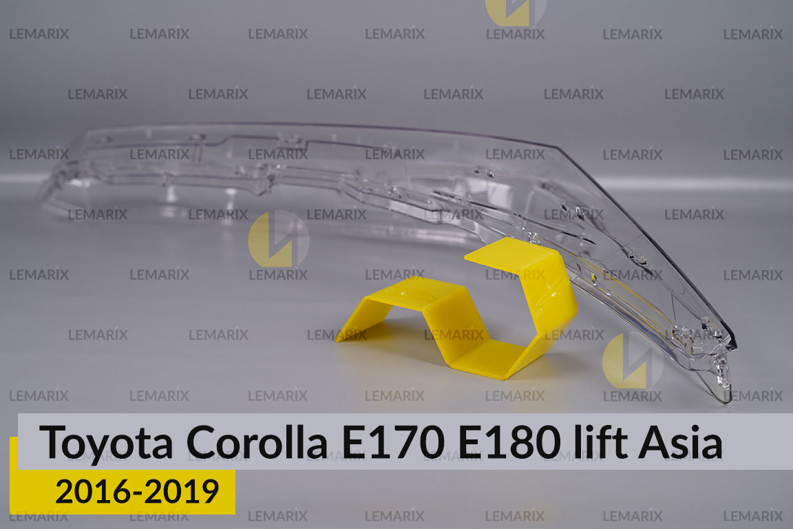 Скло фари Toyota Corolla E170 E180 Asia (2016-2019) рест праве