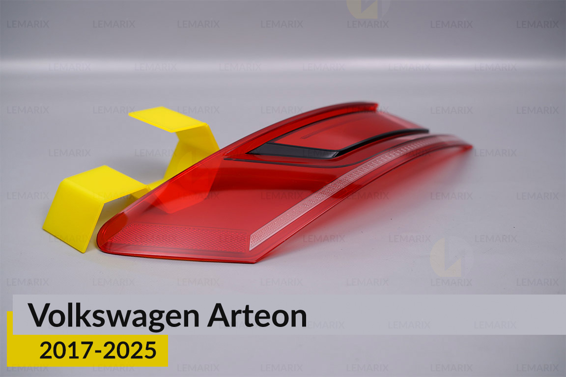 Стекло заднего фонаря внешнее в крыле VW Volkswagen Arteon (2017-2025) левое