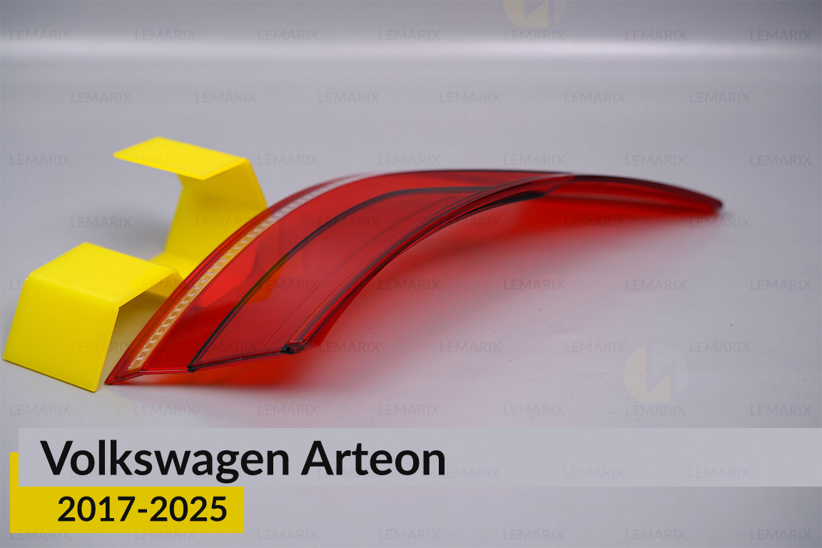 Стекло заднего фонаря внешнее в крыле VW Volkswagen Arteon (2017-2025) левое