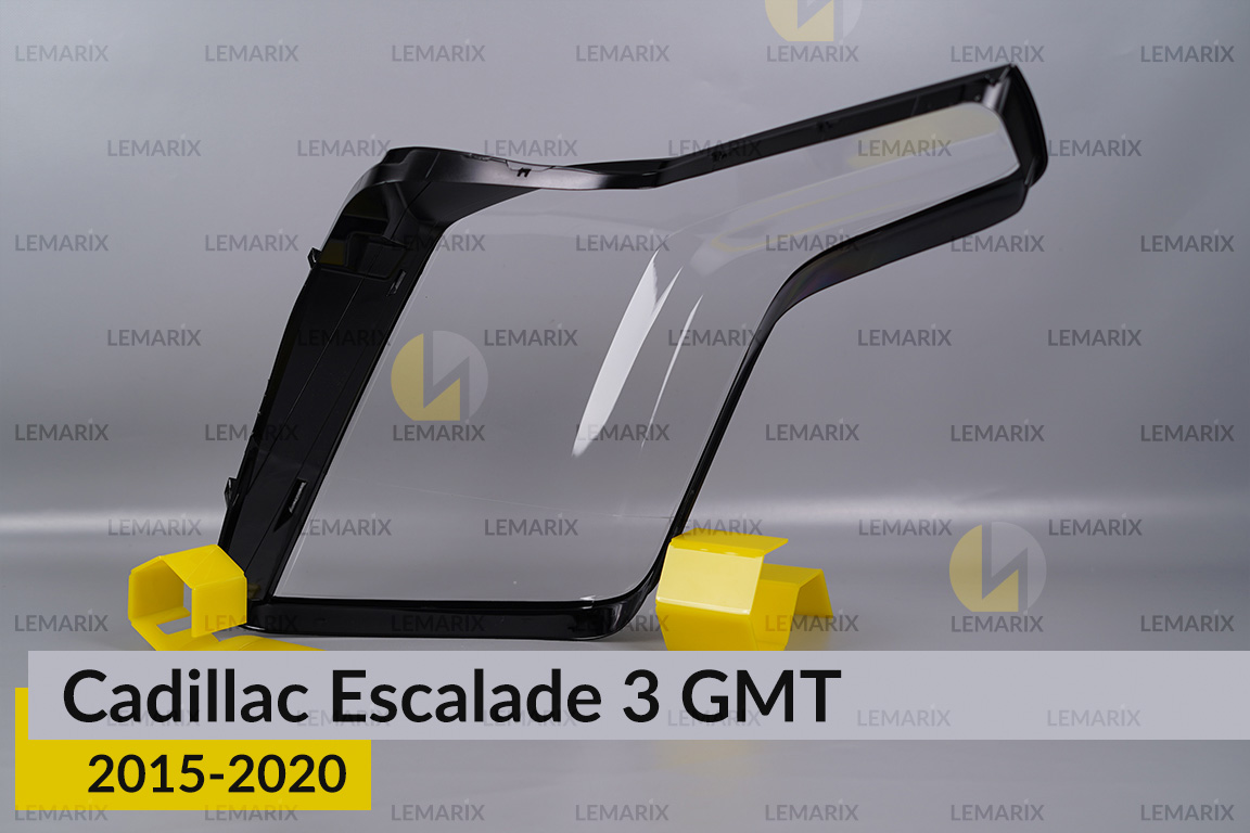 Скло фари Cadillac Escalade 3 GMT (2015-2020) праве