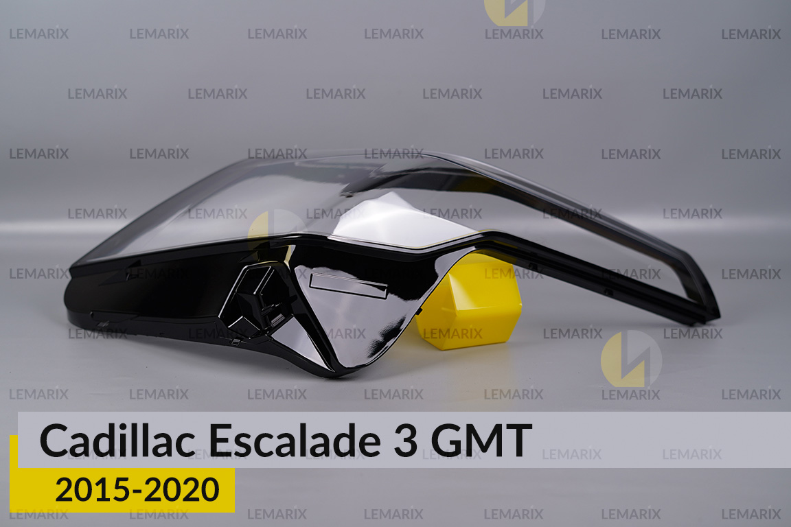 Скло фари Cadillac Escalade 3 GMT (2015-2020) праве