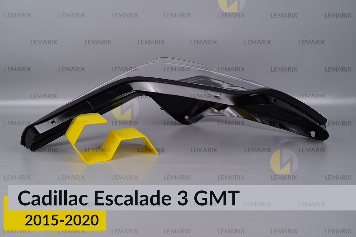 Скло фари Cadillac Escalade 3 GMT (2015-2020) праве