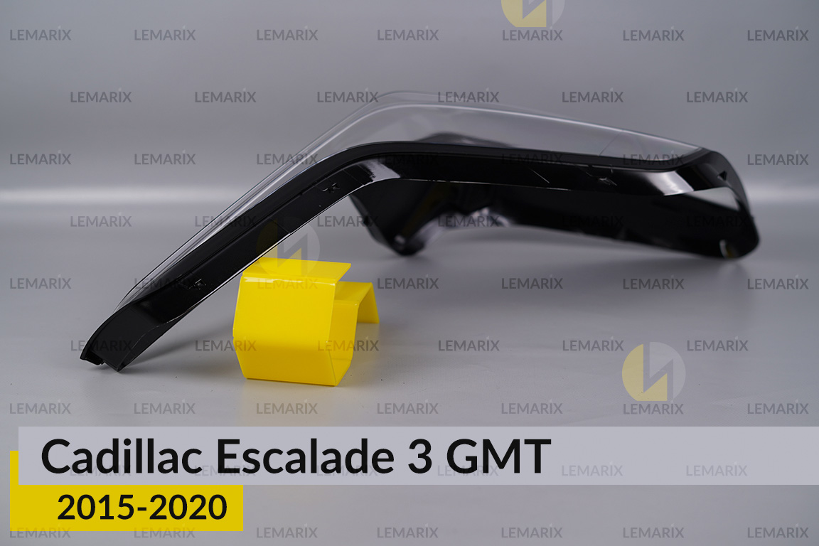 Скло фари Cadillac Escalade 3 GMT (2015-2020) праве