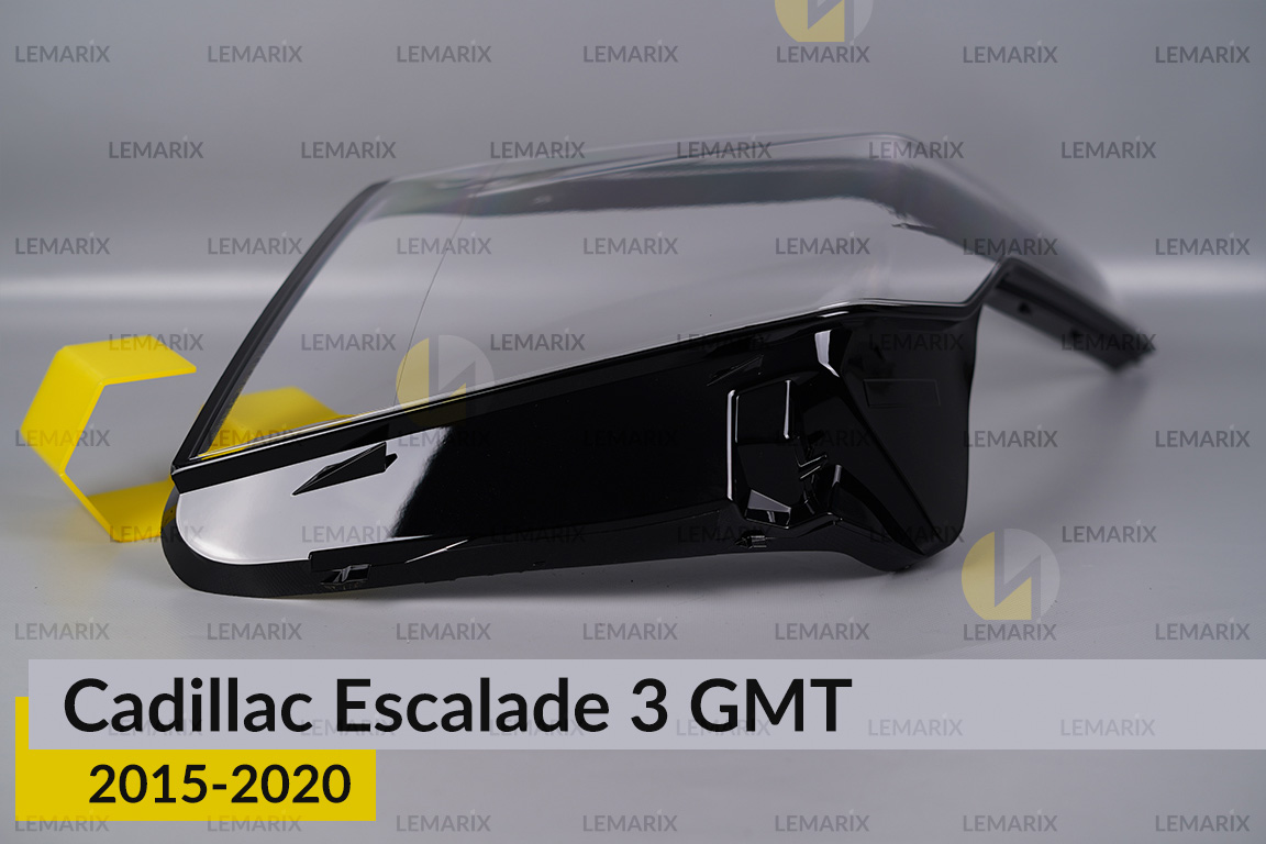 Скло фари Cadillac Escalade 3 GMT (2015-2020) праве