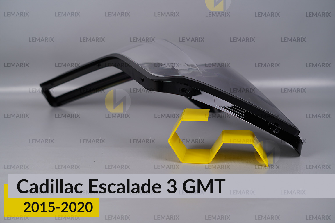 Скло фари Cadillac Escalade 3 GMT (2015-2020) праве