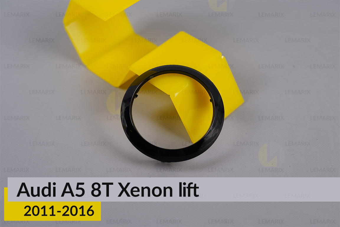 Декоративна маска лінзи Audi A5 8T Xenon (2011-2016) рест права