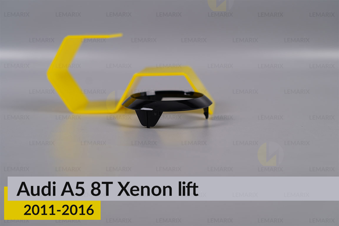 Декоративна маска лінзи Audi A5 8T Xenon (2011-2016) рест права