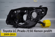 Корпус фари Toyota Land Cruiser Prado J150 Xenon (2009-2013) дорест лівий