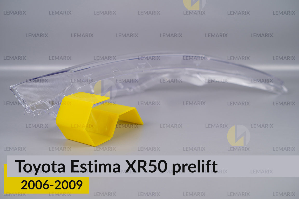 Скло фари Toyota Estima XR50 (2006-2009) дорест праве
