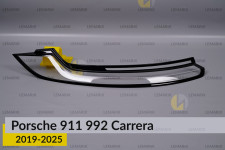 Стекло заднего фонаря Porsche 911 992 Carrera (2019-2025) левое
