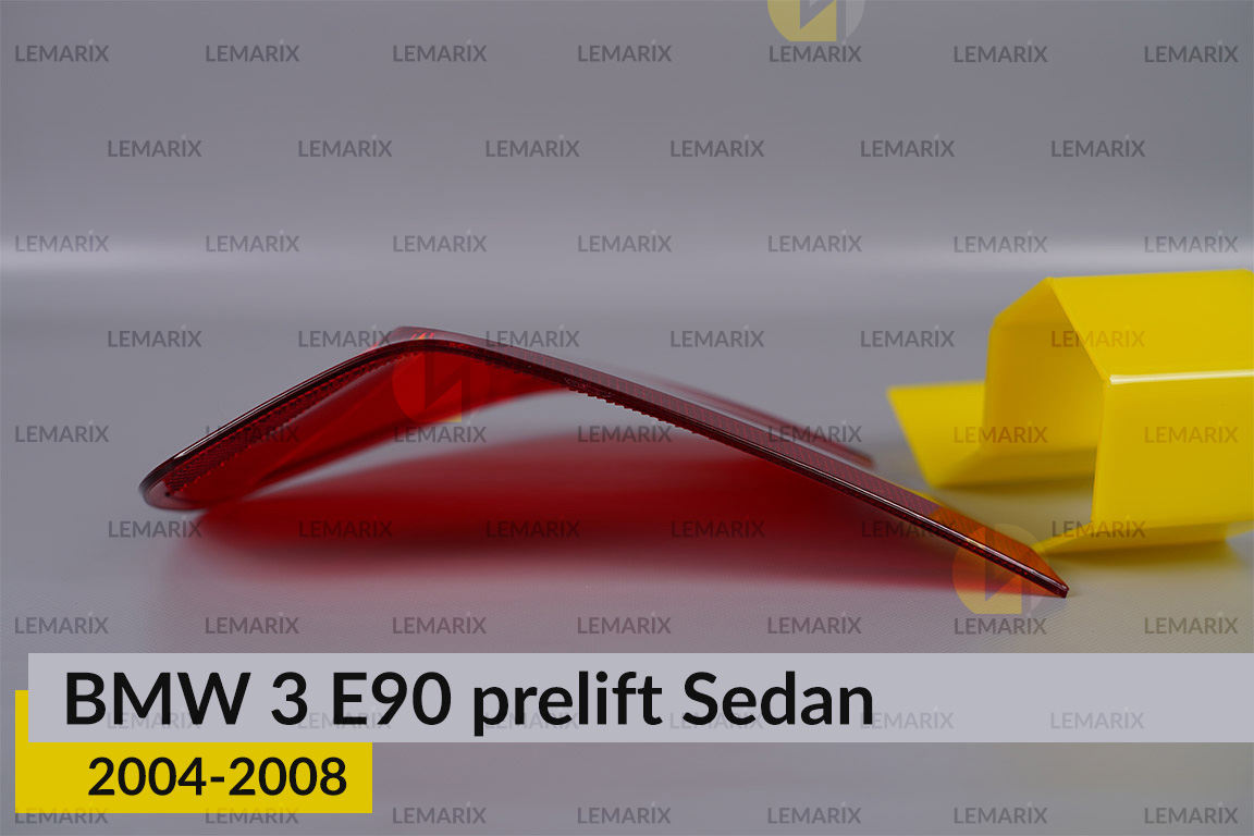 Скло заднього ліхтаря зовнішнє в крилі BMW 3 E90 Sedan (2004-2008) дорест ліве