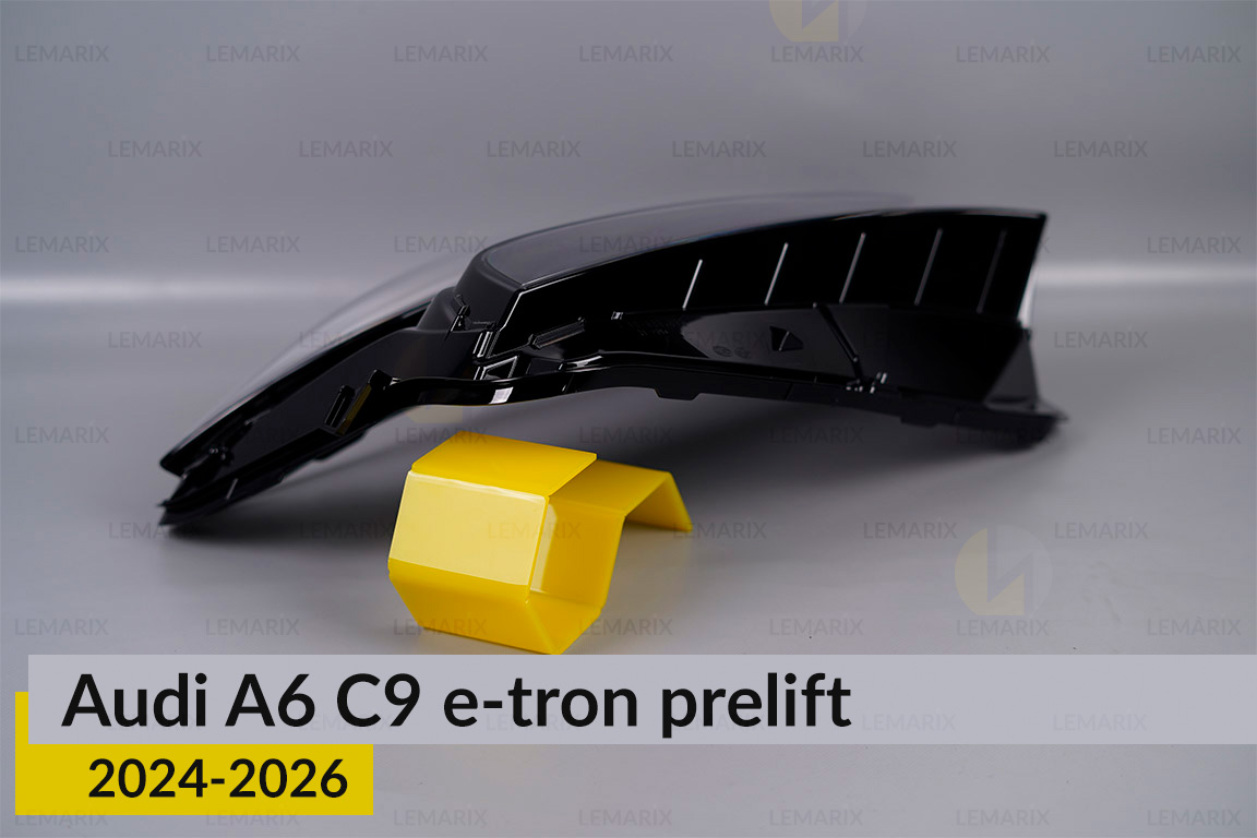 Скло фари Audi A6 C9 e‑tron (2024-2026) дорест праве