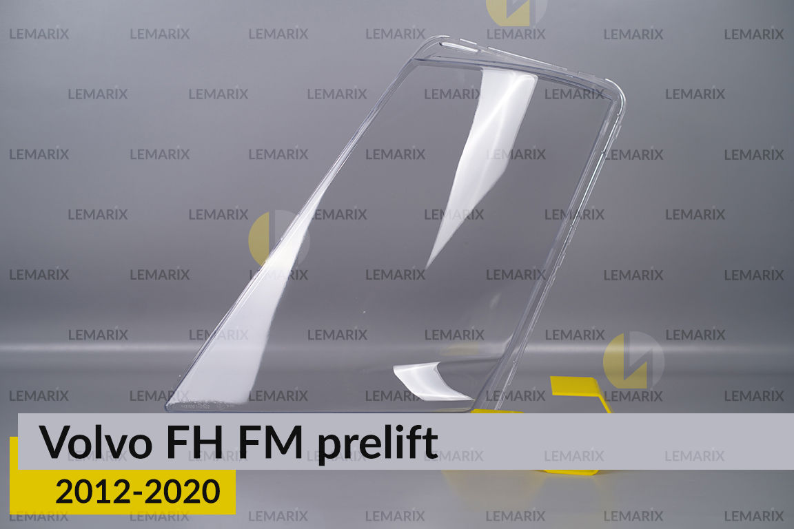 Скло фари Volvo FH FM (2012-2020) дорест ліве
